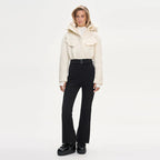 Warm Women's Winter Ski Jumpsuit With Hood Belt Stand Collar One Piece Ski Suits 2026 Autumn Lady Street Fashion Romper New - Matrix Studios