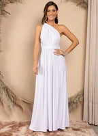 Fashion Multi-worn V-neck Vestidos De Fiesta Women Long Dress Sexy Strapped Lady Summer Maxi Dress - Matrix-studios.com