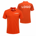 Customized Logo Breathable Polo Shirt Casual Company Group Clothing Lapel Short Sleeve Polo Shirts Work Clothes Print Embroidery - Matrix-studios.com