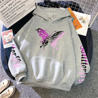 Women's Sweatshirt Printed Y2K Hoody Coat All Season Female Daily Casual Fashion Pullover Home Outdoor Comfort Hoodies - Matrix Studios
