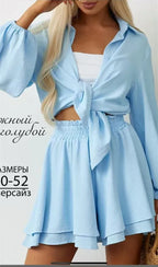Casual Loose Short Sets For Women 2 Piece Sets Womens Outfits Spa Holiday Baggy Fashion Shorts Suits Woman Summer - Matrix-studios.com