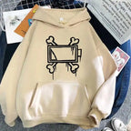 New men's and women's autumn and winter fleece hoodie  Murder Drones print foreign trade leisure sports hoodie trendy men's Y2K - Matrix Studios