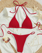 2026 New Bikini Set Pad Beach Triangle Swimwear Women XS-XL Maio Biquinis Swimsuit Tankini Femme Badpak Dames Mujer купаль - Matrix-studios.com