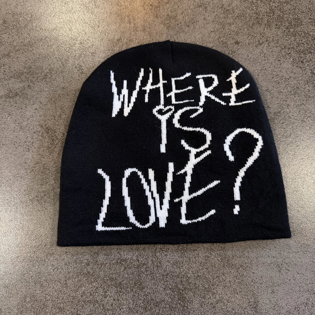 Y2K Letter Butter Knit Hats Skullies Beanies Autumn Winter Warm Hat Men Women Hip Hop Quality Skiing Cap Cycling Windproof New