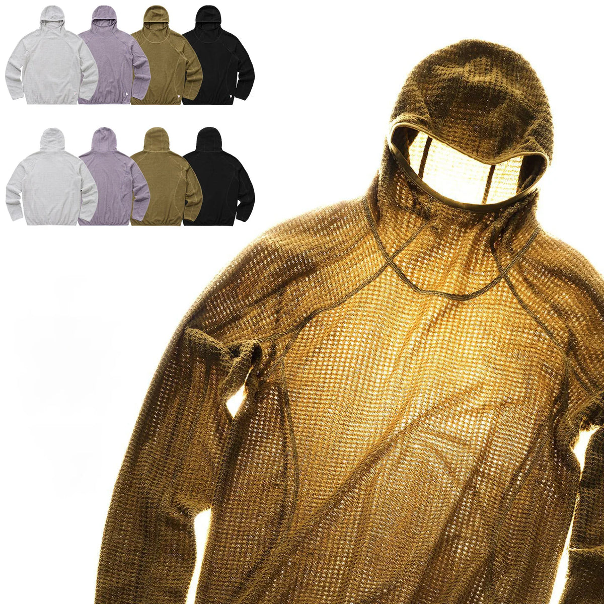 Men's air fleece hooded sweater autumn and winter new lightweight thermal hoodie couple - Matrix Studios