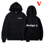 Men Hoodies Loose Casual Clothing Women Fashion Long Sleeve Hooded Pullover Personality Design Streetwear Sweatshirts - Matrix Studios