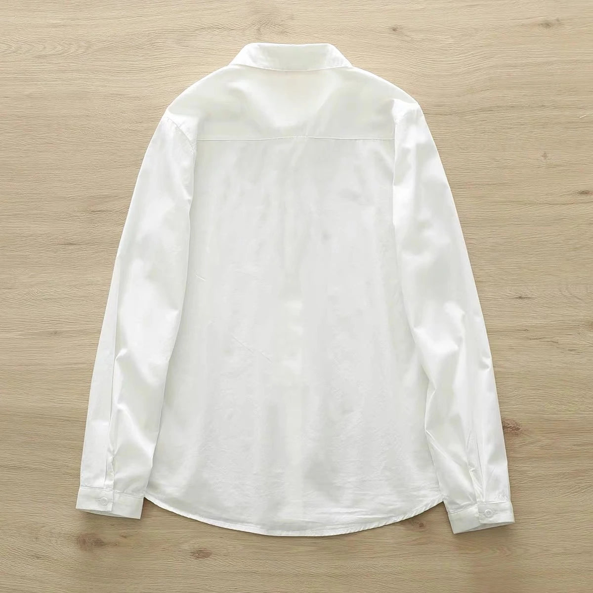 Women Spring Autumn Style Blouses Pure Cotton Shirts Lady Casual Long Sleeve Turn-down Collar Cartoon Embroidery Blusas Tops - Matrix-studios.com