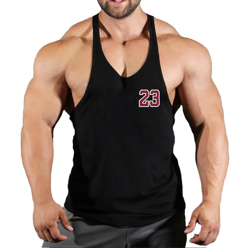 Men's Clothing Gym Vest Vests Bodybuilding Man Top for Fitness Stringer Sleeveless Sweatshirt T-shirts Suspenders Man Clothes - Matrix Studios