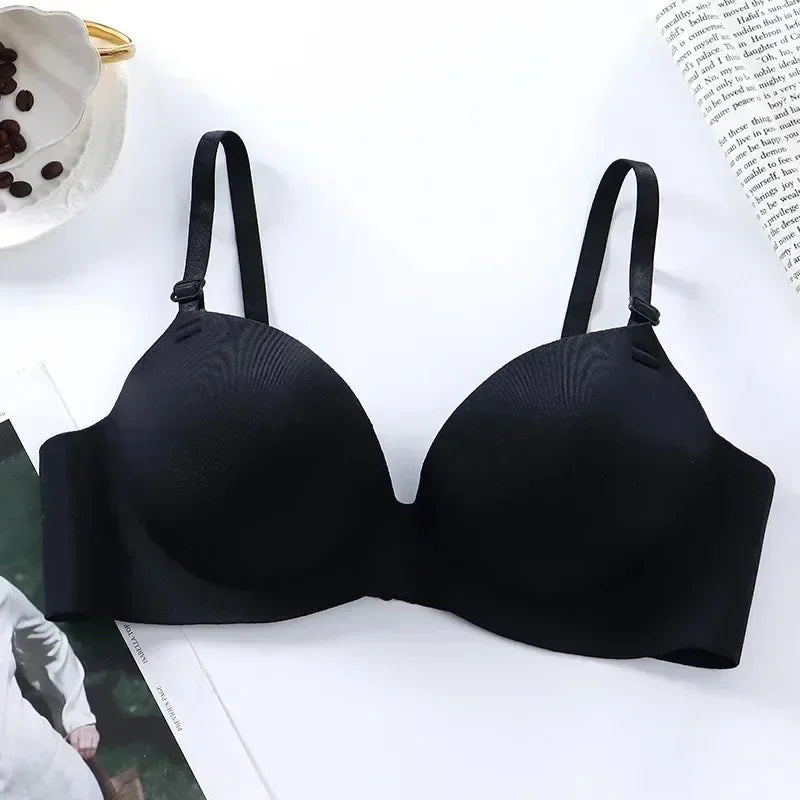 Women Seamless Bra Sexy Push Up Bralette No Wire Girls Students Breathable Lingerie Fashion 3/4 Cup Wireless Female Lingerie - Matrix Studios