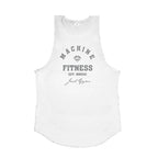 MACHINE FITNESS JUST GYM Bodybuilding Tank Top Mens Workout Vest Cotton Sleeveless shirt Jogger clothing Muscle Stringer Singlet - Matrix Studios