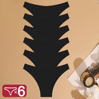 FINETOO 6Pcs/Set Ice Silk Seamless Underwear Low Waisted Brazilian Pants Breathable High Elasticity Lingerie Intimates Panties - Matrix Studios