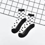 Summer Lace Mesh Transparent Women Socks Ultra-thin Breathable Women Girls Short Socks Harajuku Vintage Streetwear Crew Socks - Matrix Studios