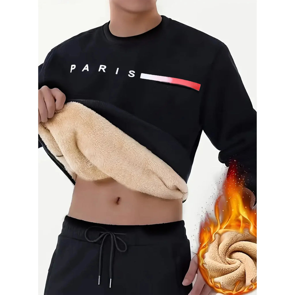 Cashmere round neck men's winter thick cashmere under a warm cashmere - Matrix Studios