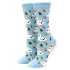 Novelty Woman Socks Harajuku Cotton Funny Happy Cartoon Cat Dog Pattern Unisex Socks Men Novelty Kawaii Socks - Matrix Studios