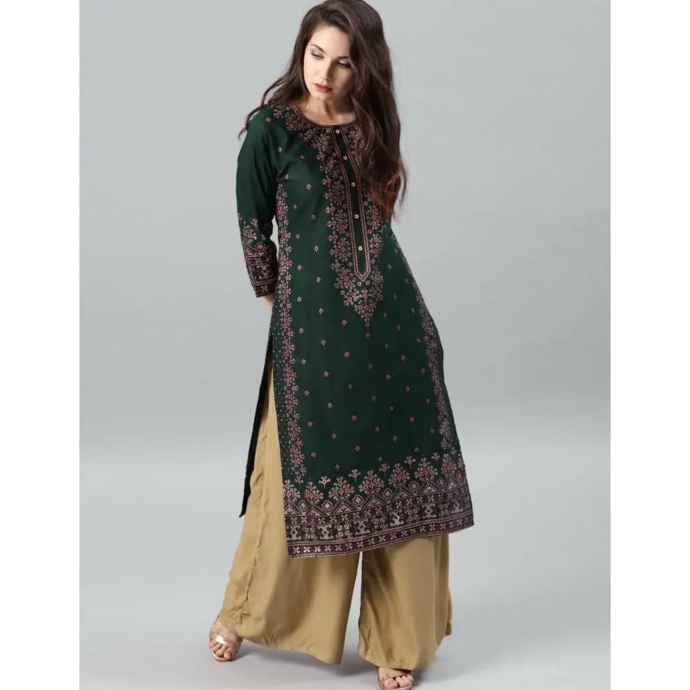 2026 Women's Kurt Fashionable And Elegant Straight Tube Casual O-neck Peacock Pattern New Comfortable Dress Muslim Abaya - Matrix-studios.com