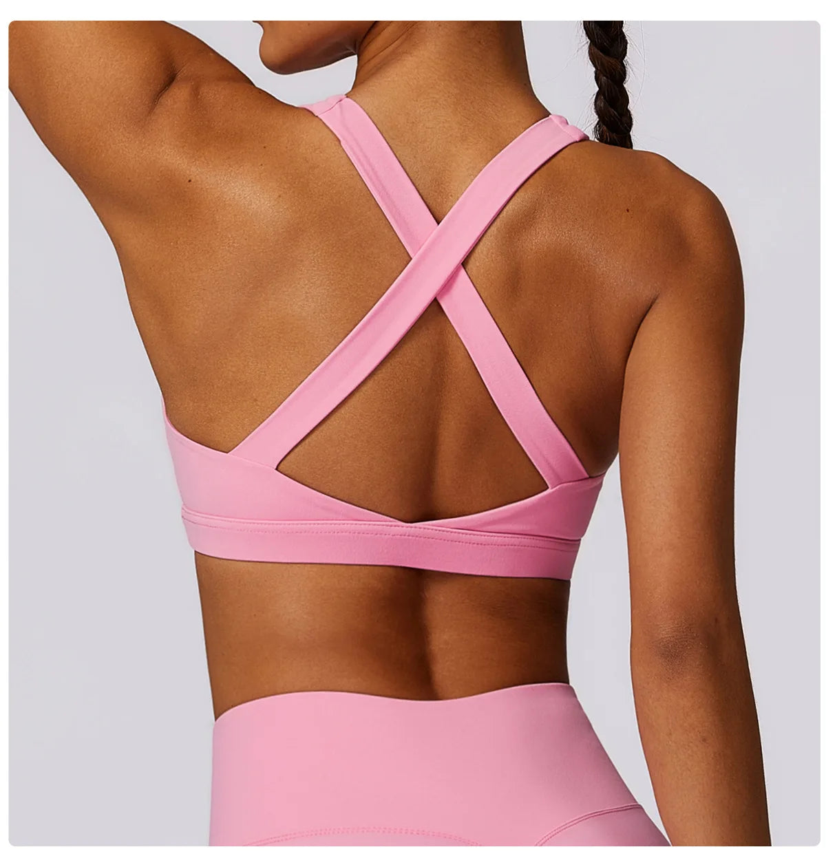 Women Sports Bra Cross Gym Top Women Training Running Yoga Bra Stretch Women Workout Underwear Fitness Sexy Yoga Clothes - Matrix Studios