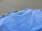 Summer SATOSHI Waistcoat Blue Splash Ink Destruction Sleeveless Tank Top Retro Fading Letter Tshirt Men Women Vest Streetwear - Matrix-studios.com
