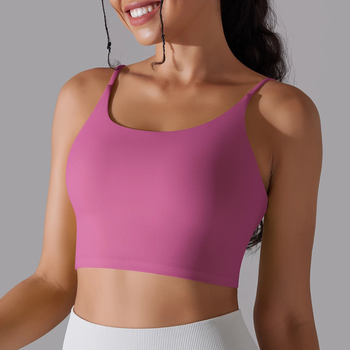 Women Yoga Bra Sports Underwear Soft Running Quick DryTank Top Fitness Gym Padded Bralette Shockproof Bra Beautiful Back - Matrix Studios