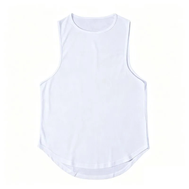 Summer Men's Gym Tank Top Fitness Training Clothing Quick-drying Loose Bodybuilding Sleeveless Shirt Men Fashion Basketball Vest - Matrix Studios