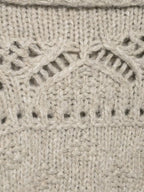 European and American style autumn and winter new women's clothing design sense coarse needle hollow knitting cardigan jacket - Matrix Studios