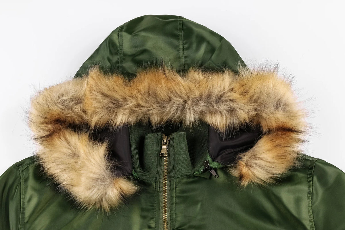 Men's Winter Outdoor Casual Thick Fleece Down Parkas Fur Coat Oversize Plus Velvet Brand Keep Warm Padded Oversized Jacket - Matrix Studios