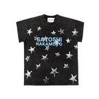SATOSHI Hip Hop Street Short Sleeve T-Shirt Celestial Eye Double Hands Print Retro Distressed TShirt Trend Casual Summer Top Tee - Matrix-studios.com