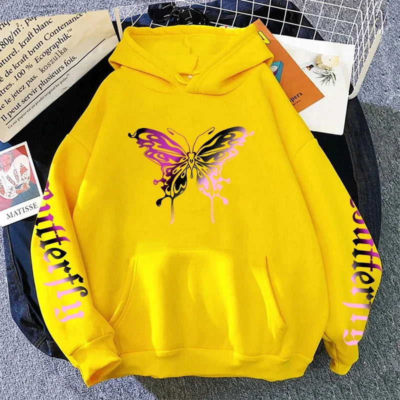 Women's Sweatshirt Printed Y2K Hoody Coat All Season Female Daily Casual Fashion Pullover Home Outdoor Comfort Hoodies - Matrix Studios