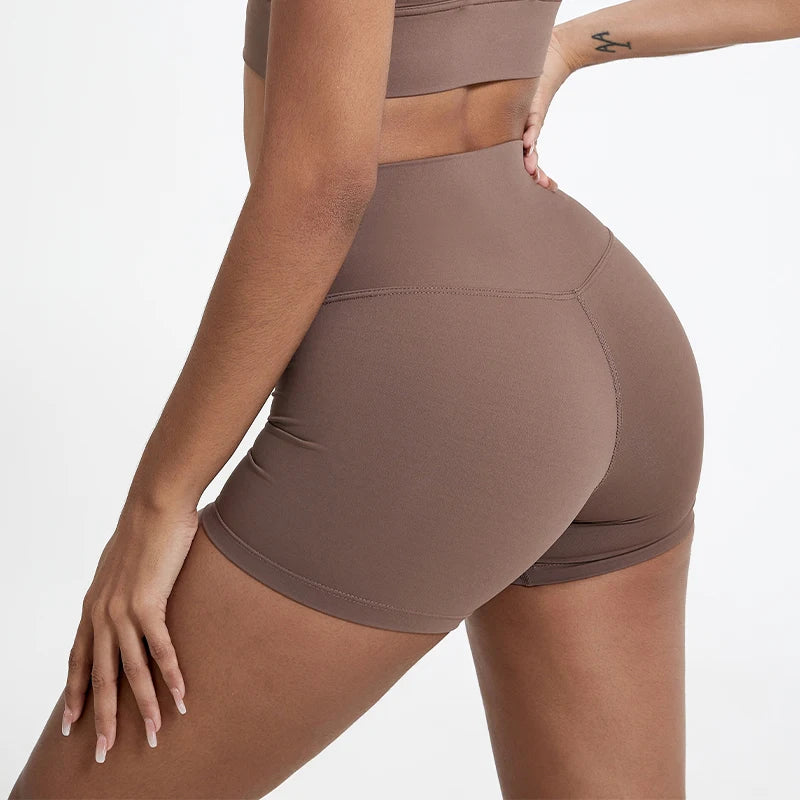 Hearuisavy Summer Running Sports Shorts Women Buttock Lift Leggings Women Cycling Slim Fit Workout Shorts High Waist Yoga Shorts - Matrix Studios