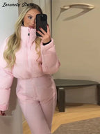 Fashion Turtleneck Ski Jumpsuit Women's Windproof Long Sleeve Thermal Zippers Onesie 2025 Autumn Winter Lady All-in-One Snowsuit - Matrix Studios