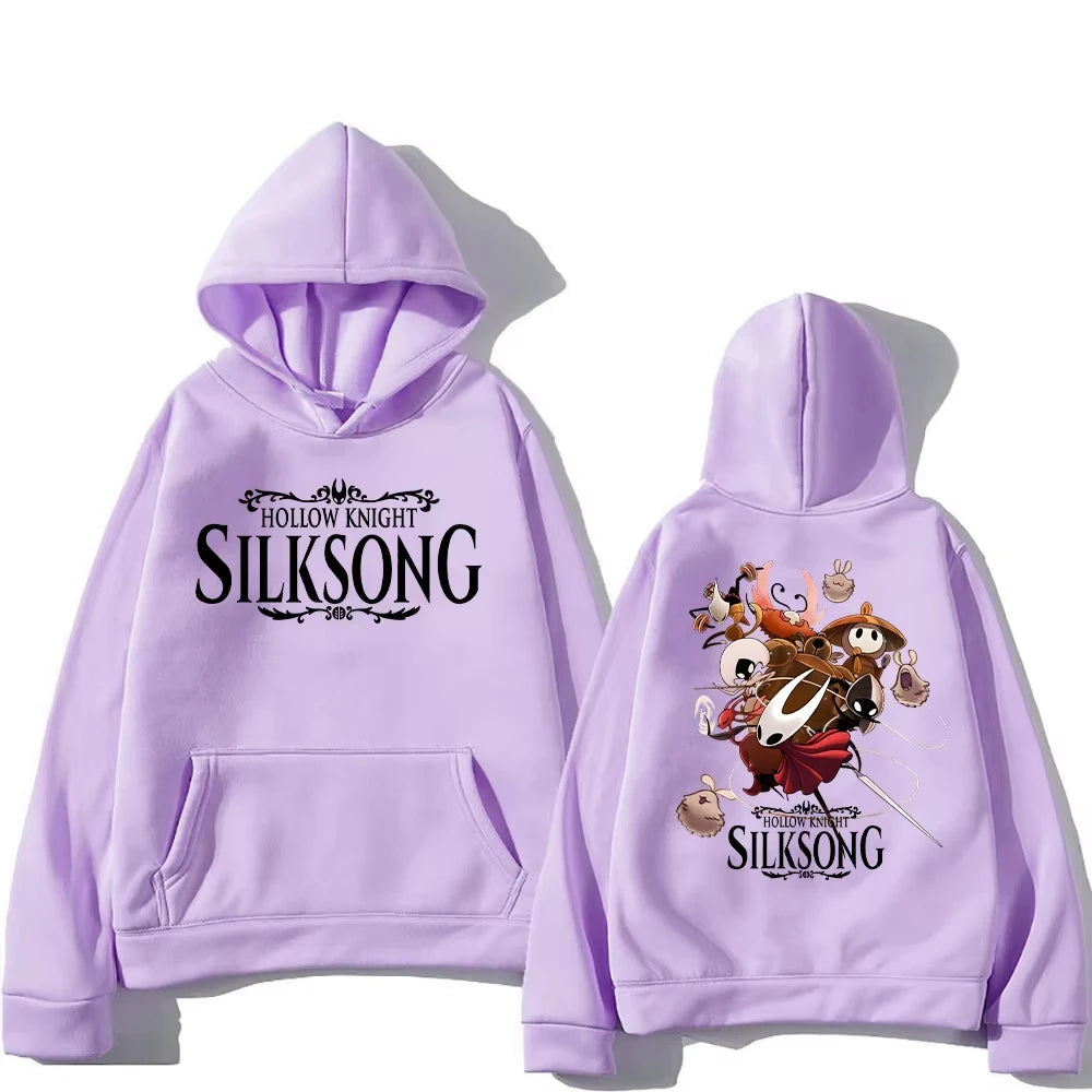 Hollow Knight Silksong Hot Game Hoodies Long Sleeve Fashion Casual Pullovers High Street Women Men Sweatshirt Fashion Streetwear - Matrix Studios