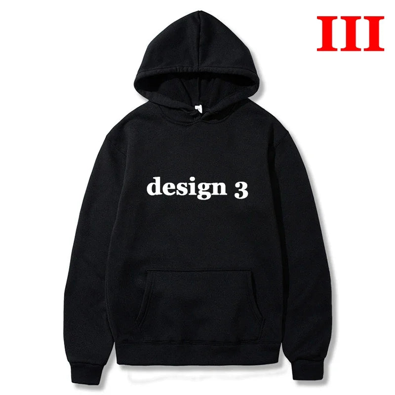 Men Hoodies Loose Casual Clothing Women Fashion Long Sleeve Hooded Pullover Personality Design Streetwear Sweatshirts - Matrix Studios