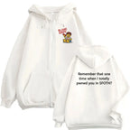Funny Blame John Meme Zipper Hoodie Shedletsky Forsaken Fashion Autumn/Winter Sweatshirt Men Women Casual Oversized Coats Hoody - Matrix Studios