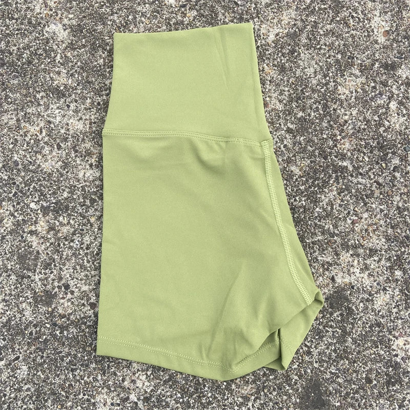 Women Fitness Sport Short High Waist Gym Leisure Yoga Short Legging Soft Tight Athletic Squatting Proof Comprehensive Training - Matrix Studios