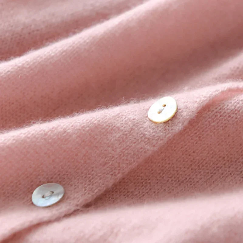 Autumn Winter Sweater Women Elegant Button Design Knitted Cardigans For Women Casual Sweaters - Matrix Studios