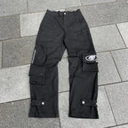 2025 New Prints Jeans Men Streetwear Baggy Wide Leg Jeans Korean Fashion Drapes Straight Casual Loose Denim Cargo Pants - Matrix Studios