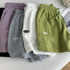 2026 Women's Comfortable Loose Wide-legged Drawstring A Pants Slim Waist Slim Fit Casual Home Versatile Sports Shorts New - Matrix Studios