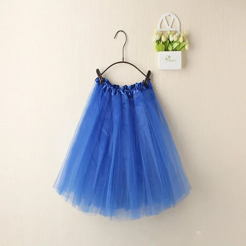 Women Summer Vintage Tulle Skirt Adult Fancy Ballet Dancewear Party Costume Ball Gown Mini Skirt - Matrix-studios.com