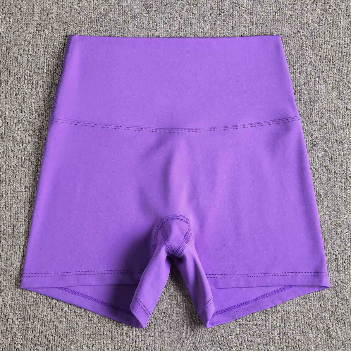 Solid Color Women Fitness Sport Short High Waist Yoga Short Legging Bike Soft Squatting Proof Comprehensive Training Jog Athleti - Matrix Studios