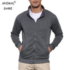 New Men's Sweat Jacket Pullover Hoodie Sweatshirt Man Without Hood with Zip Jacket Outdoor Sport Lightweight Streetwear M-3XL - Matrix Studios