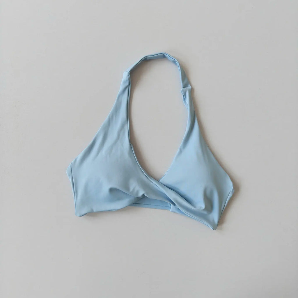Wire-Free Push-Up Sports Bra for Women, Halter Neck Fitness Bra, Sexy Yoga Top, Sexy Summer Wear - Matrix Studios