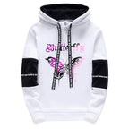 2026 Urban Fashion Loose Coat Letter Print Hoodie for Woman High Grade Y2K Korean Style Hooded Long Sleeve Sweatshirt - Matrix Studios