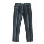 Spring and Autumn Men's Baggy Jeans Casual Straight Stretch Versatile Wide-leg Business Denim Pants Comfortable Loose Trousers - Matrix Studios