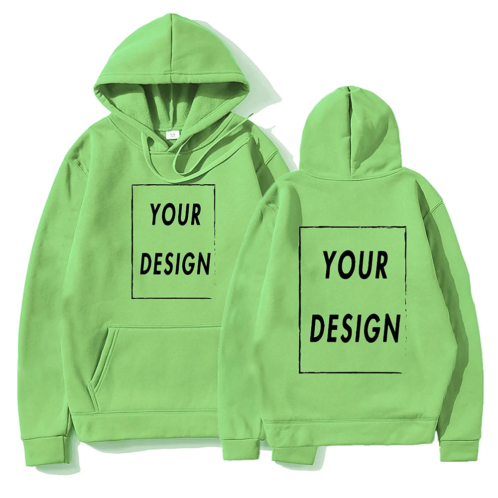 Your Own Design Brand Logo/Picture Personalized Custom Anywhere Men Women DIY Hoodies Sweatshirt Casual Hoody Fashion New - Matrix Studios