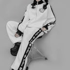 Japanese Punk Style Hoodies Coats Y2k Aesthetic Women Printing Oversized Jacket Gothic Csual Grunge Double Zippers Sweatshirts - Matrix Studios