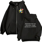 Funny Blame John Meme Zipper Hoodie Shedletsky Forsaken Fashion Autumn/Winter Sweatshirt Men Women Casual Oversized Coats Hoody - Matrix Studios