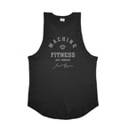 MACHINE FITNESS JUST GYM Bodybuilding Tank Top Mens Workout Vest Cotton Sleeveless shirt Jogger clothing Muscle Stringer Singlet - Matrix Studios