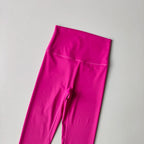 Fitness Pants Elastic Tight Fitting Seamless Naked Yoga High Waist Hip Lifting Quick Dry Running Sports Leggings Outdoor Wear - Matrix-studios.com