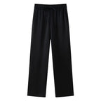 European and American Style 2024 Spring and Summer New Women's Clothing Wrinkle Effect Double Breasted Suit Jacket Pants Set - Matrix-studios.com