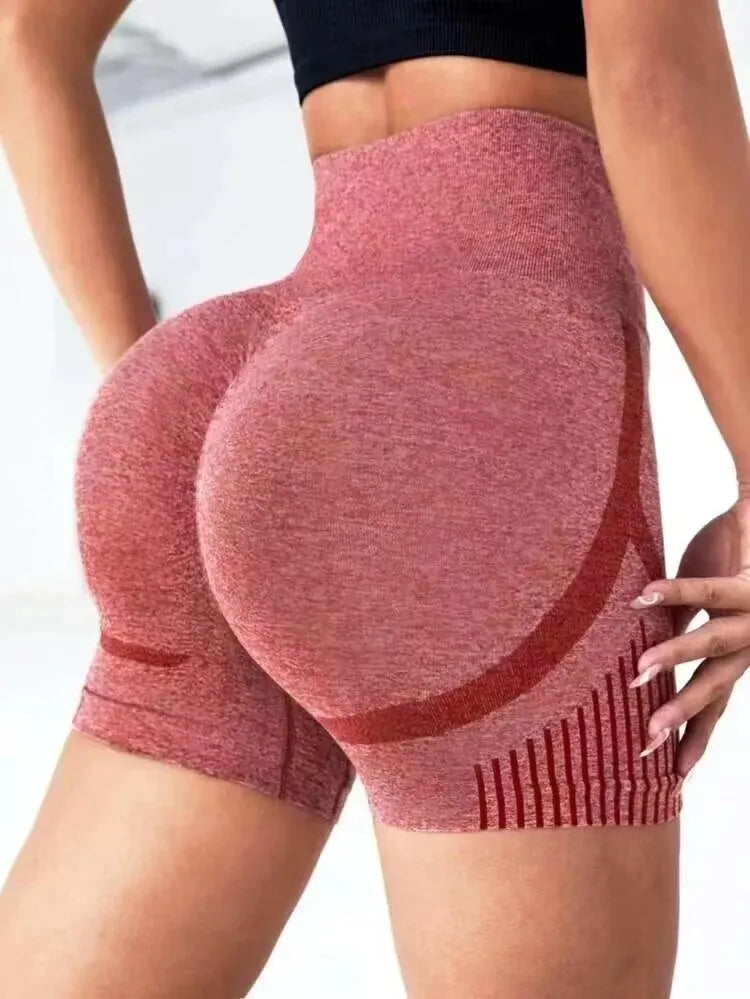 Women Yoga Shorts High Waist Workout Shorts Fitness Yoga Lift Butt Fitness Ladies Yoga Gym Running Short Pants Sportswear - Matrix Studios