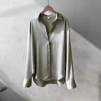 2025Spring Shirt And Blouses New Sweater Cardigans Woman Top Knitted Korean Long Sleeve Lapel Button Elegance Sweet Casual Coats - Matrix-studios.com